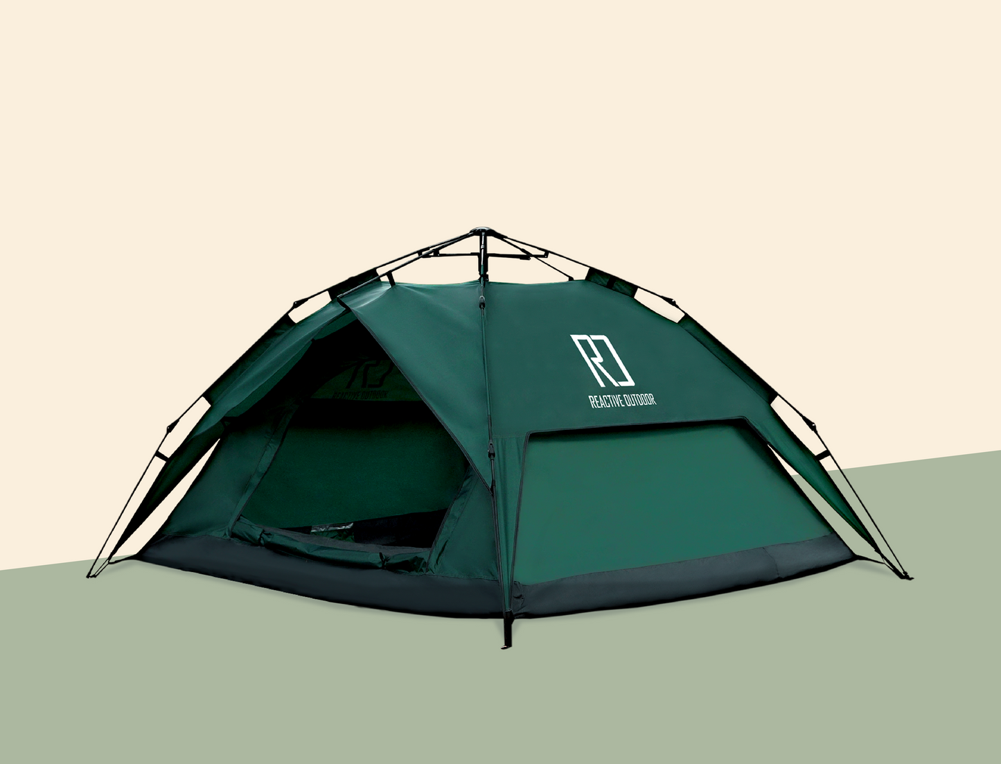 Kleines 3-Sekunden-Zelt + GRATIS Campingplane (Bis zu 2 Personen)