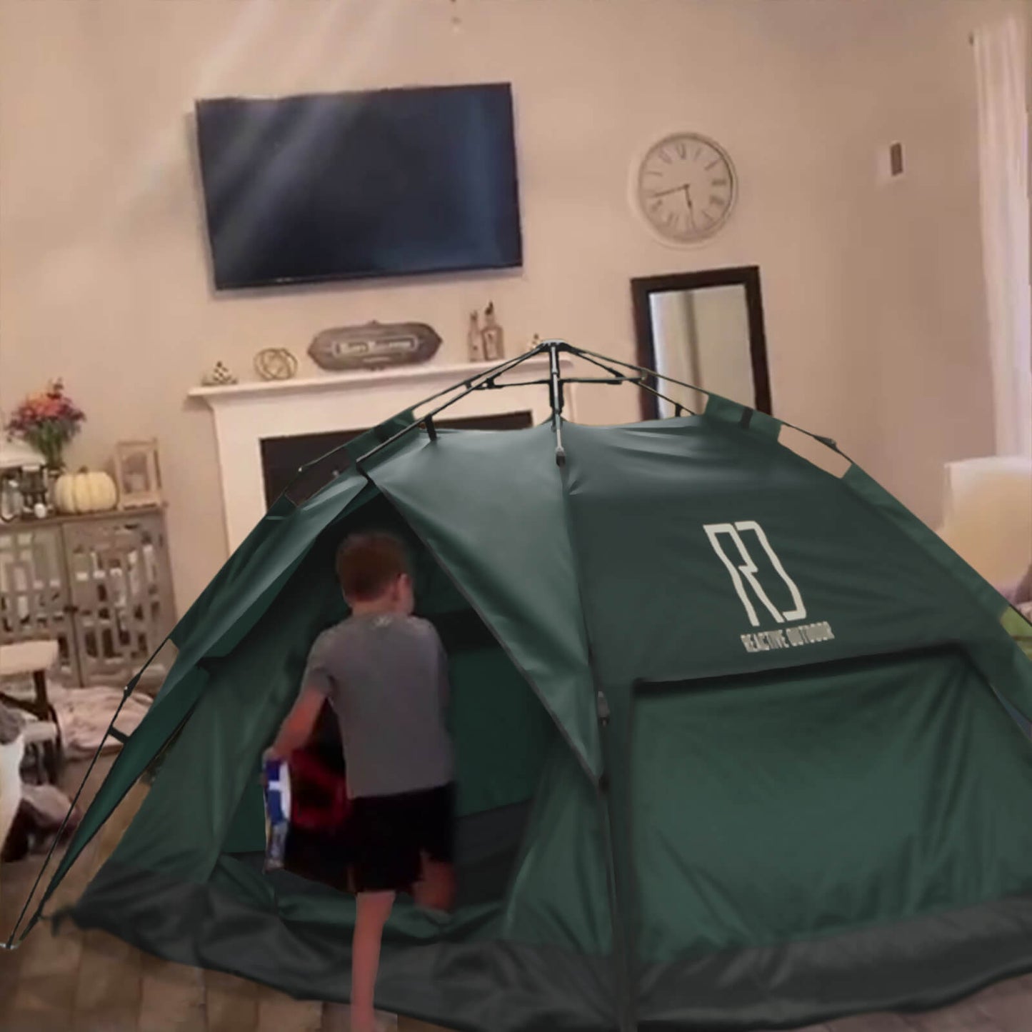 2 Large-Sized 3 Secs Tent (Family Package, US).