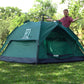 1 Small-Sized + 1 Large-Sized 3 Secs Tent + 2 FREE Camping Tarps (Family Package, US)